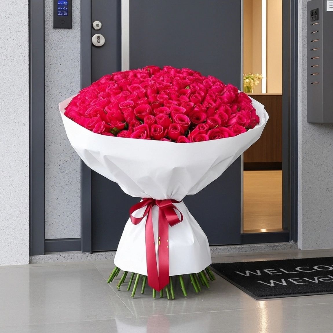 Büyüleyici 301 Premium Gül Buketi