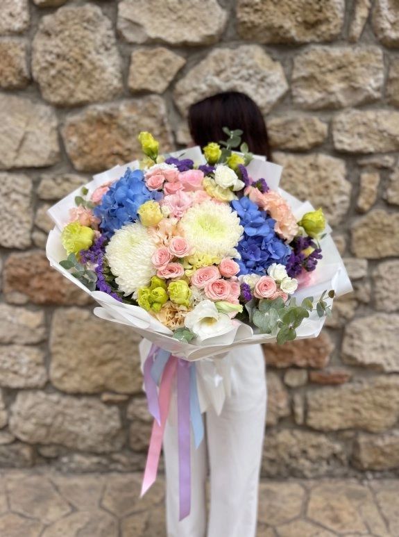 Alpelia Hydrangea Bouquet- Elia Ortanca Buketi