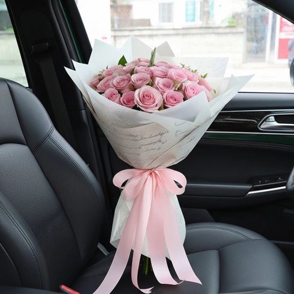Pembe Düşler 31 Gül Buketi